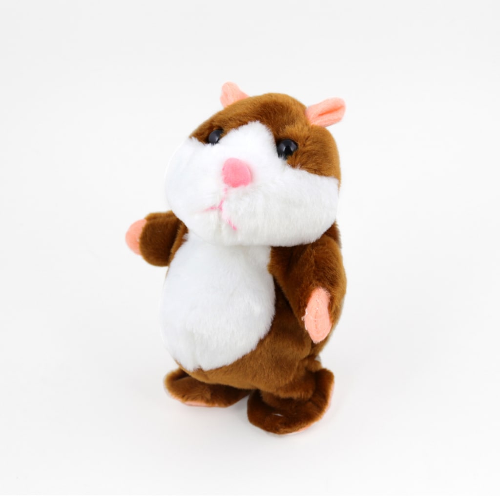 Talking Hamster Plush Toy mrinstrument